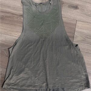 lululemon athletica Forest Green Muscle Tee